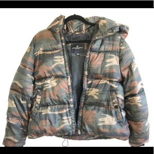 Camo Bomber Jacket ⬛️🟩